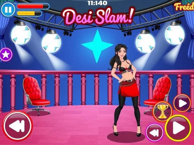 Desi Slam Starlet Game Screenshot